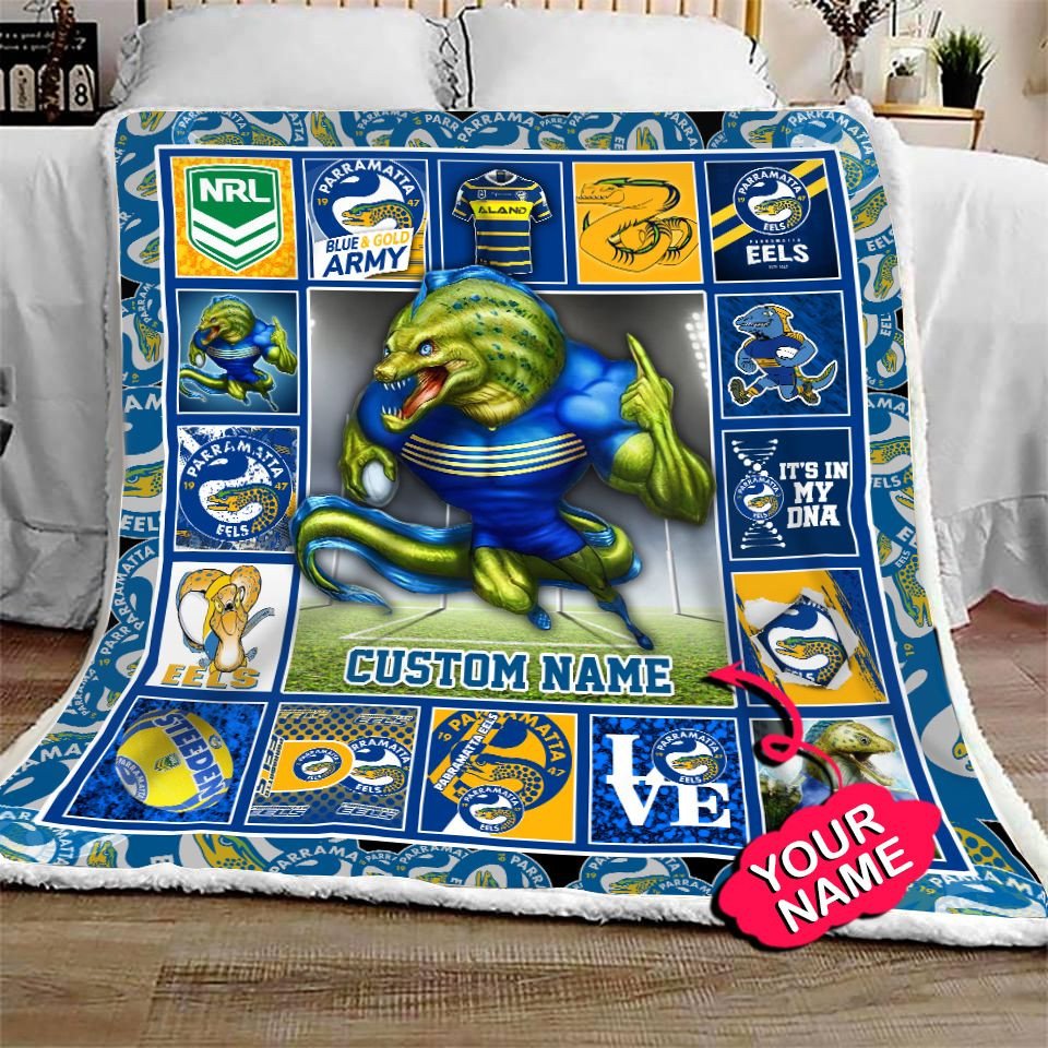 parramatta-eels-quilt-blanket-nrl-quilt-blanket-mascot-personalized