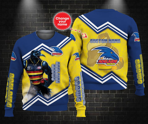 personalized-custom-3d-hoodie-adelaide-football-club-afl-mascot