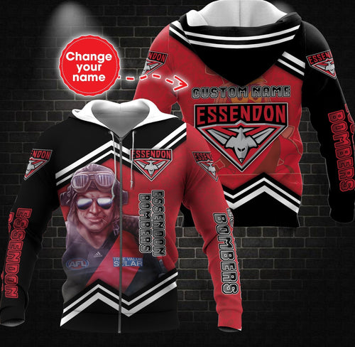 personalized-custom-3d-hoodie-essendon-football-club-afl-mascot