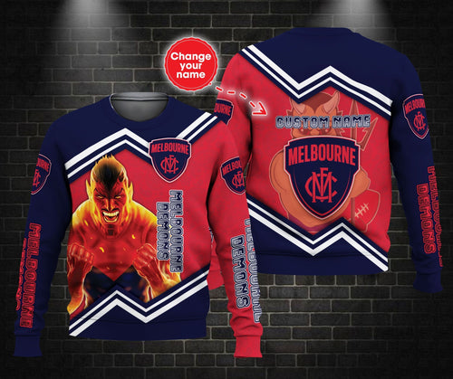personalized-custom-3d-hoodie-melbourne-football-club-afl-mascot