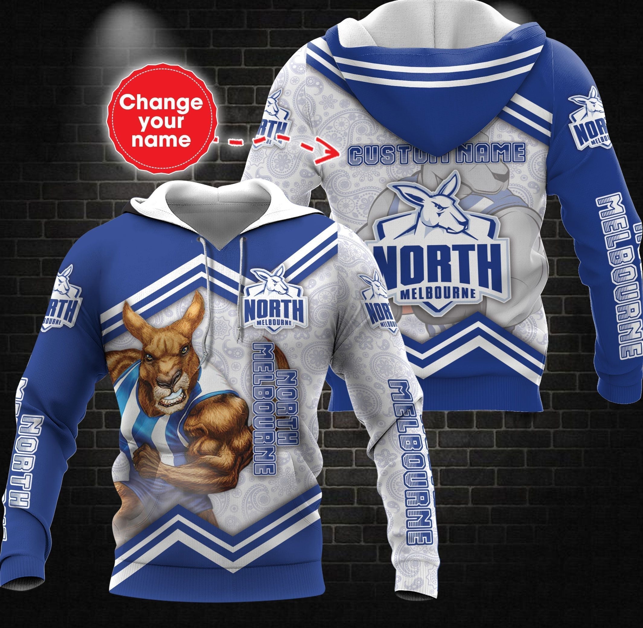personalized-custom-3d-hoodie-north-melbourne-football-club-afl-mascot