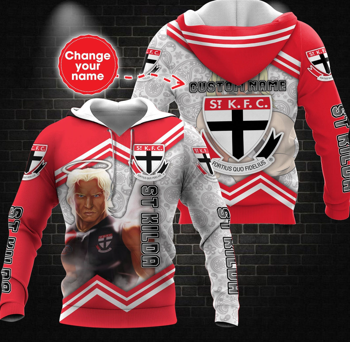 personalized-custom-3d-hoodie-st-kilda-football-club-afl-mascot