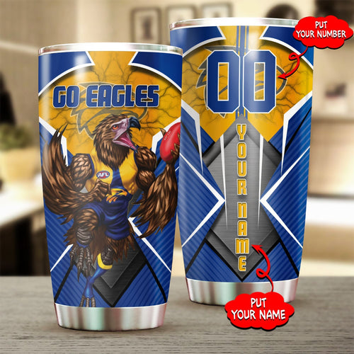 personalized-west-coast-eagles-tumbler-afl-tumbler-stainless-steel-tumbler-mascot