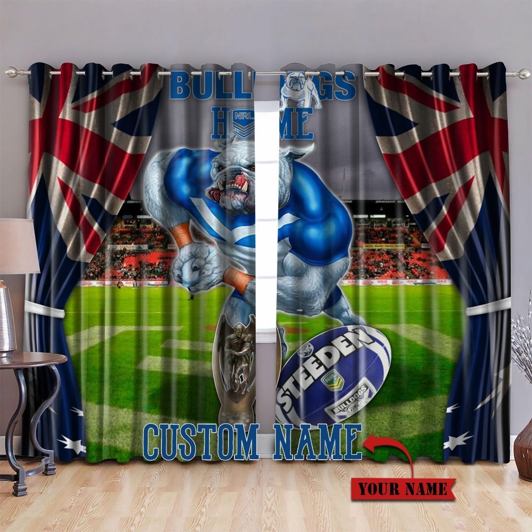 canterbury-bankstown-bulldogs-curtains-flag-mascot-stadium-nrl