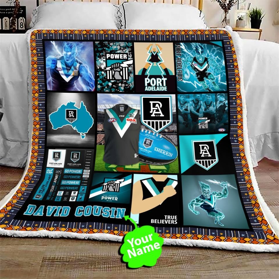 personalized-port-adelaide-football-club-square-name-quilt-blanket