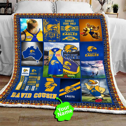 personalized-west-coast-eagles-square-name-quilt-blanket