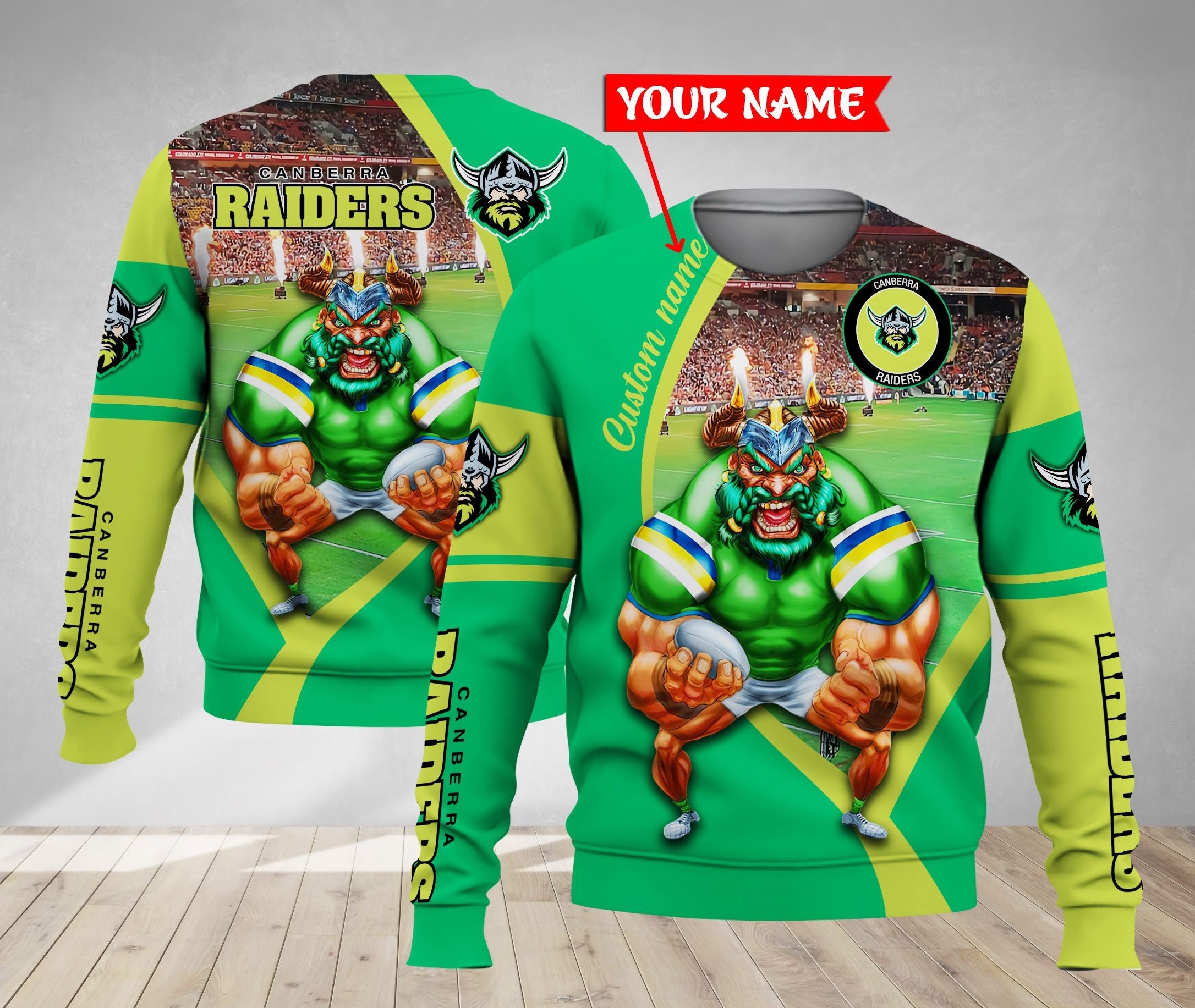 raiders-personalized-3d-mascot-hoodie-dtt3dhd100602