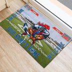 newcastle-knights-3d-mascot-personalized-welcome-to-my-home-doormat