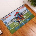 newcastle-knights-3d-mascot-personalized-welcome-to-my-home-doormat