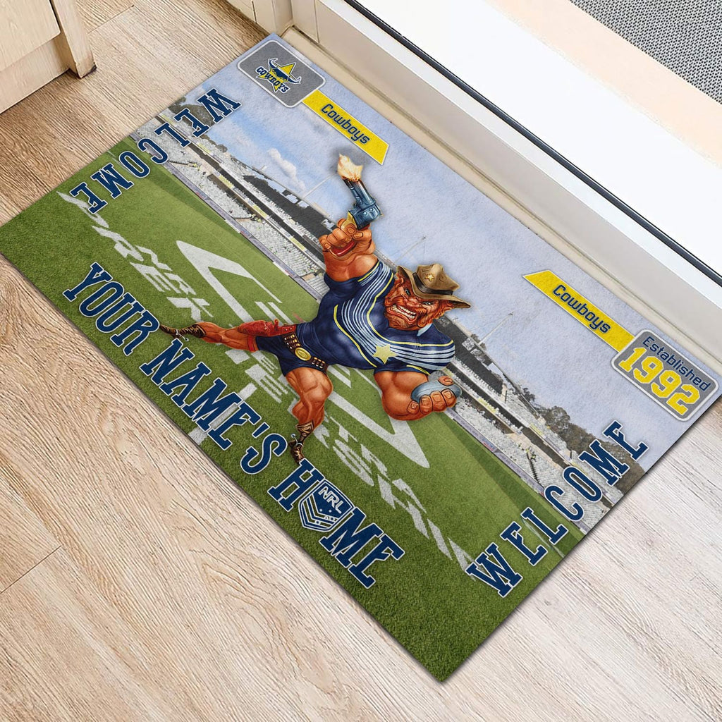 north-queensland-cowboys-3d-mascot-personalized-welcome-to-my-home-doormat