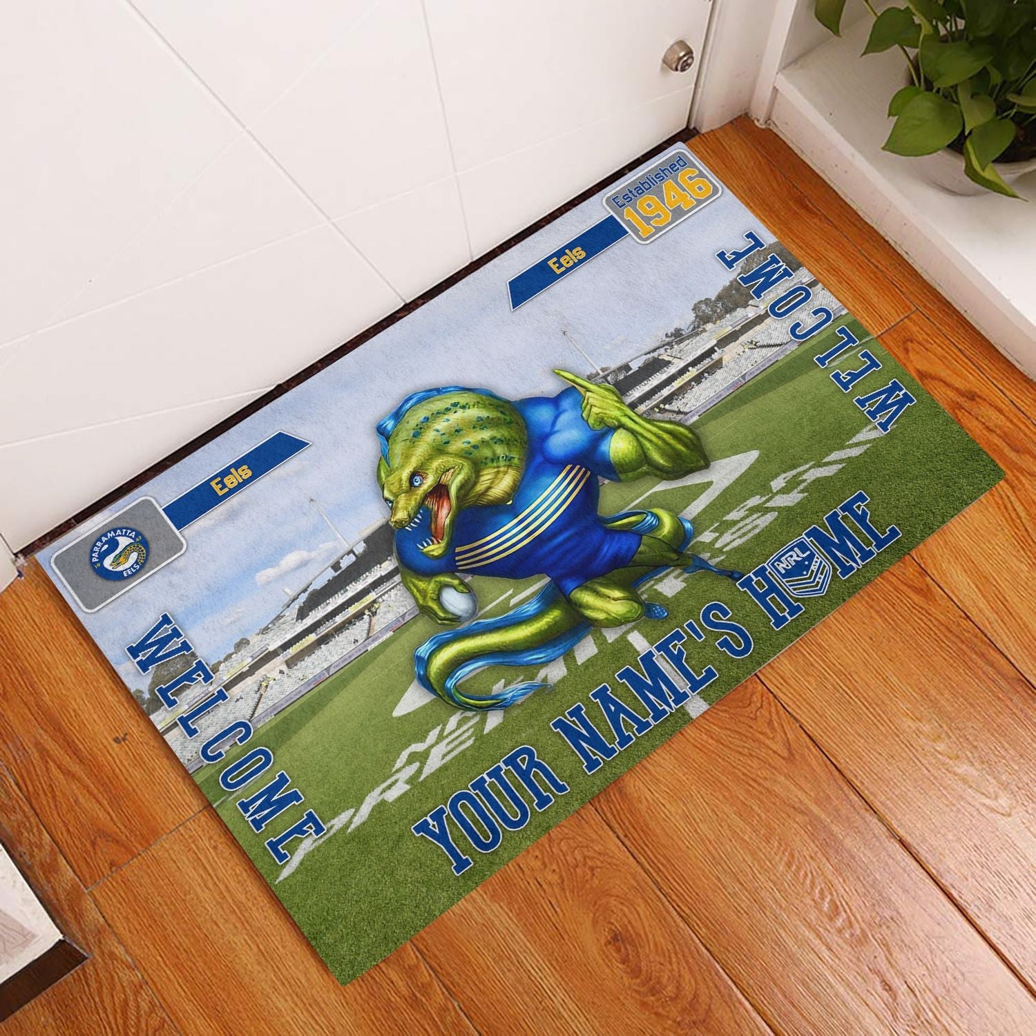 parramatta-eels-3d-mascot-personalized-welcome-to-my-home-doormat