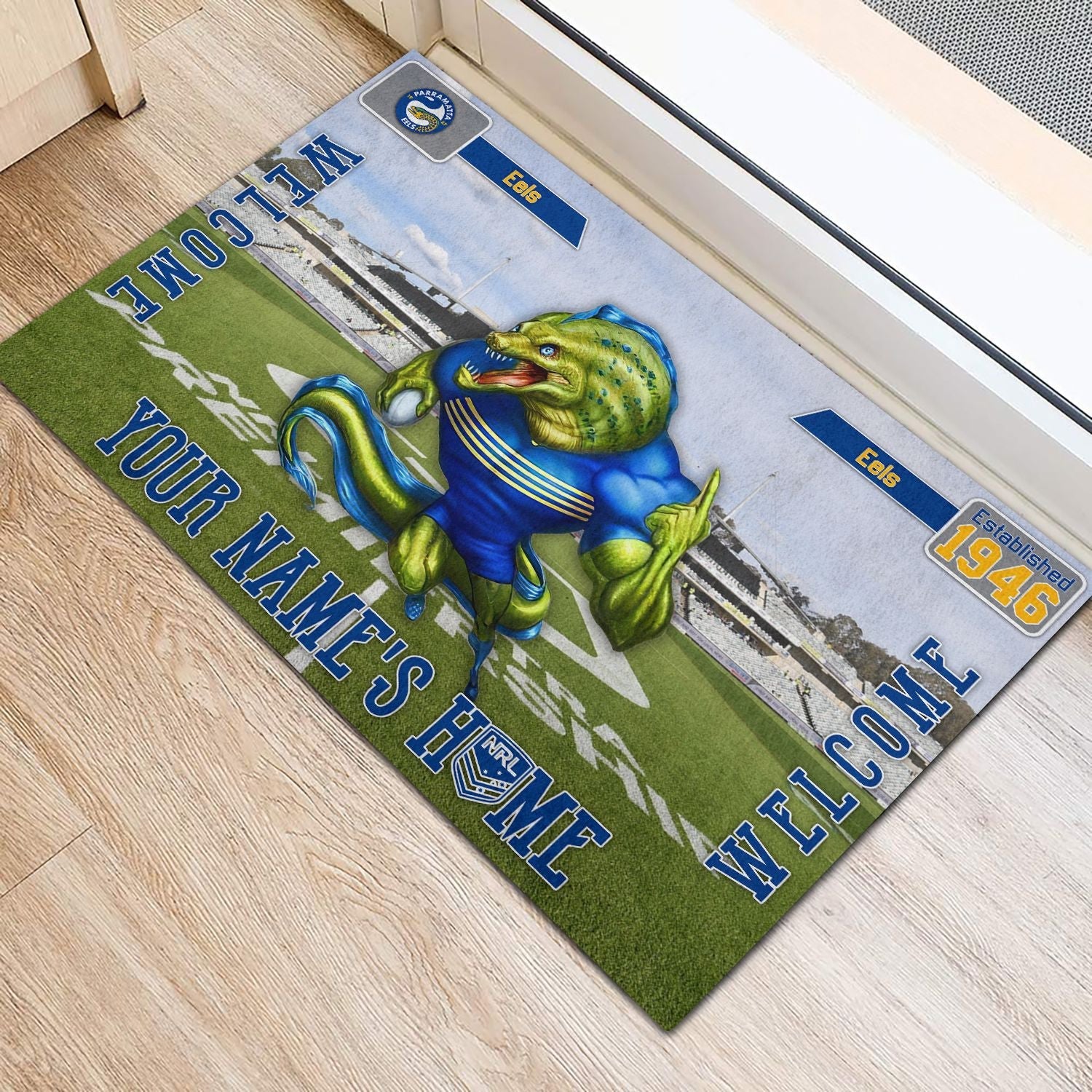 parramatta-eels-3d-mascot-personalized-welcome-to-my-home-doormat
