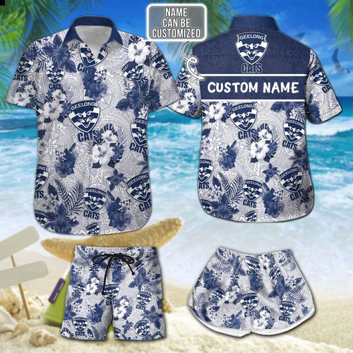personalized-geelong-football-club-hawaii-shirt-and-shorts-afl-hawaii