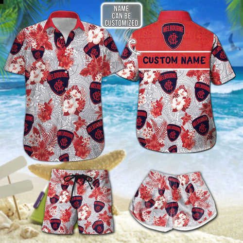 personalized-melbourne-football-club-hawaii-shirt-and-shorts-afl-hawaii