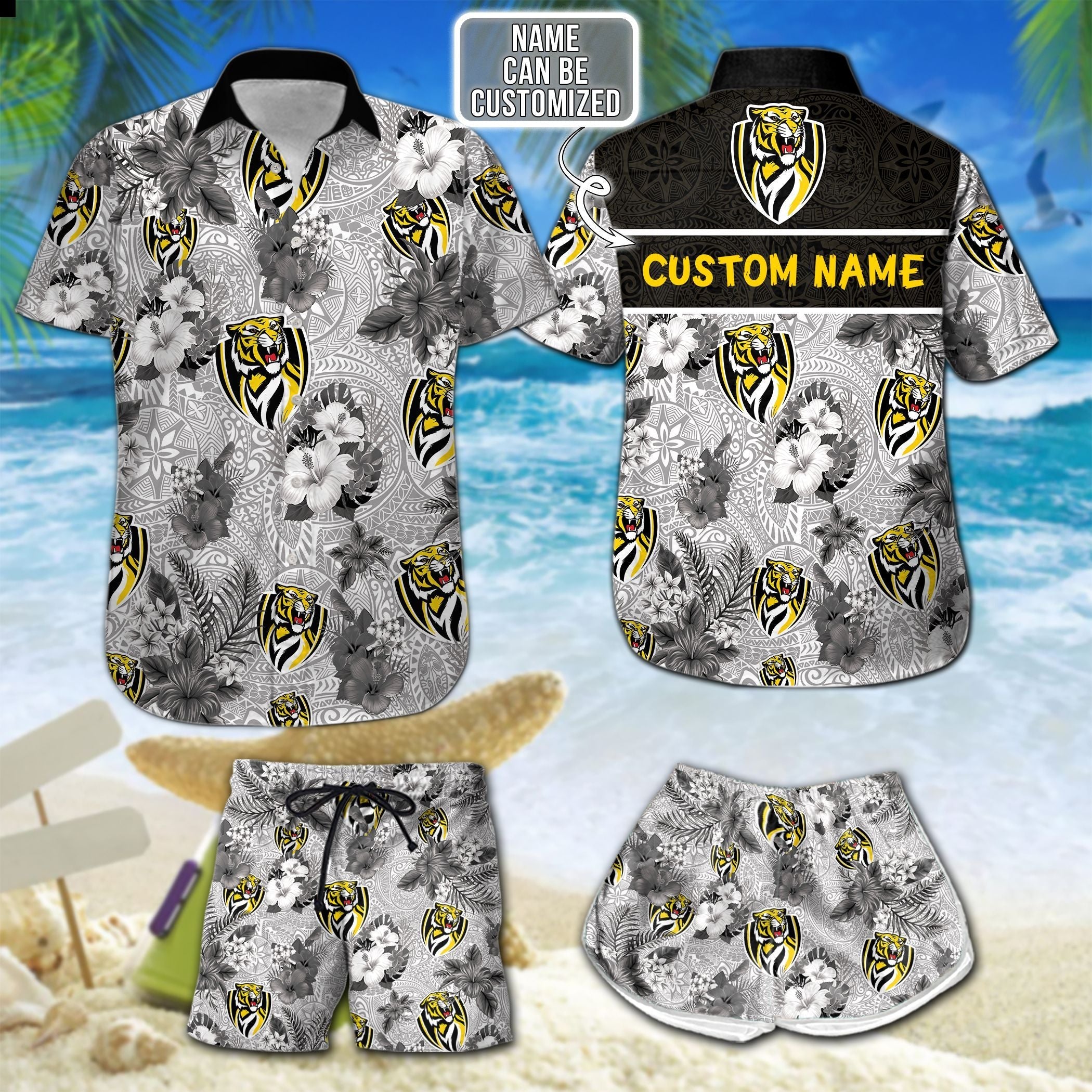 personalized-richmond-football-club-hawaii-shirt-and-shorts-afl-hawaii