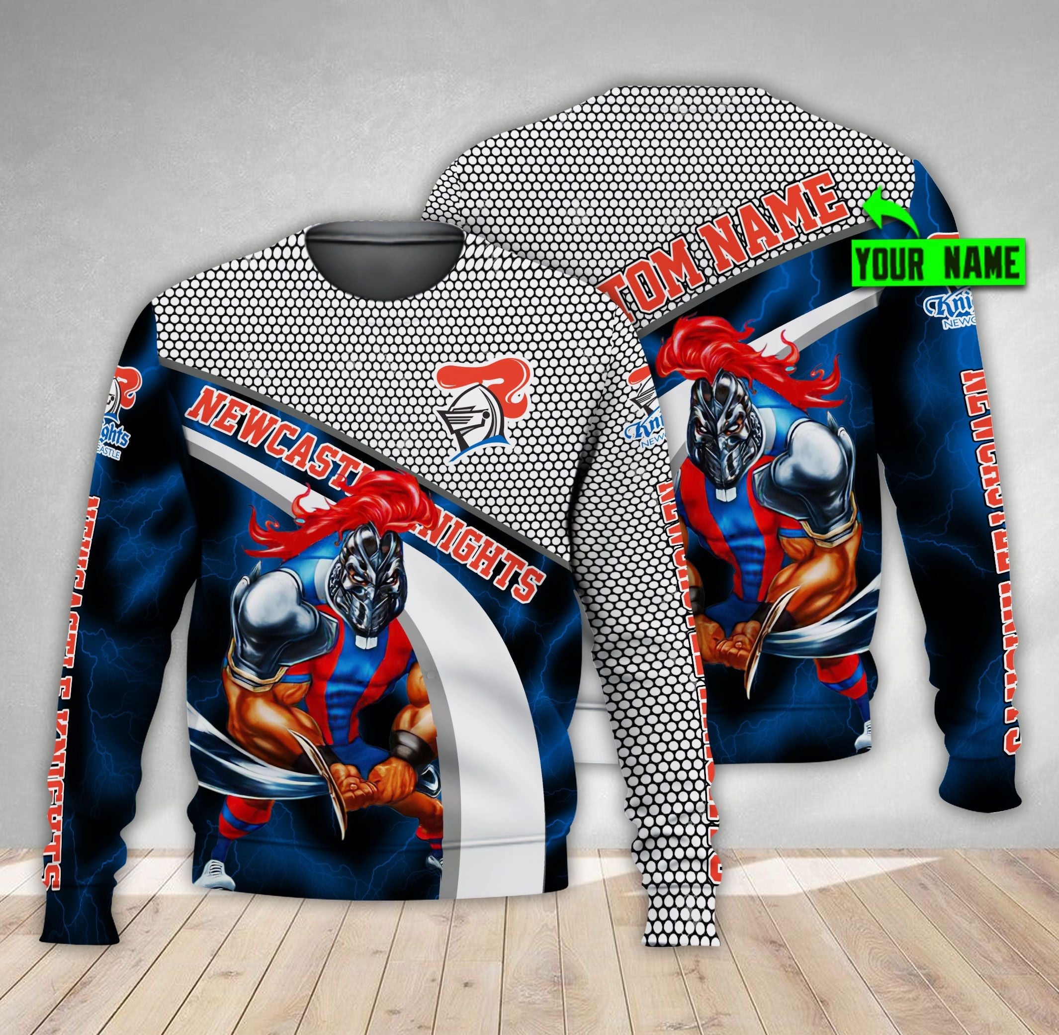 new-newcastle-knights-macost-personalized