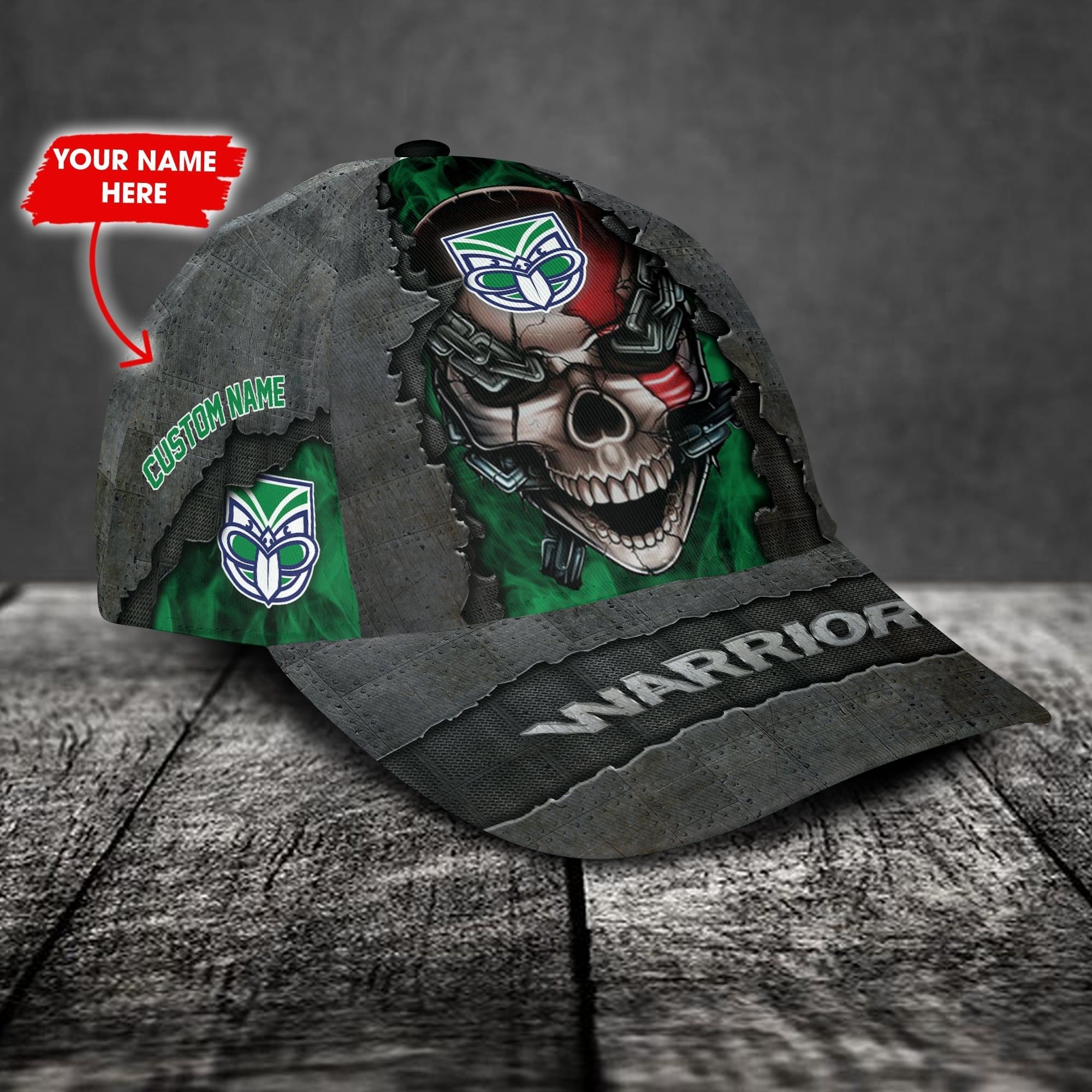 new-zealand-warriors-3d-metal-skull-personalized-classic-cap-02