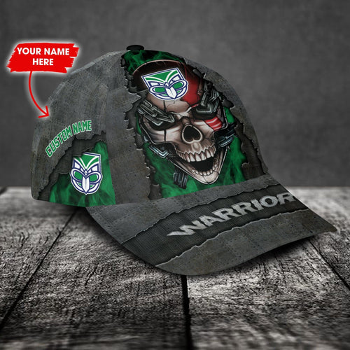 new-zealand-warriors-3d-metal-skull-personalized-classic-cap-02