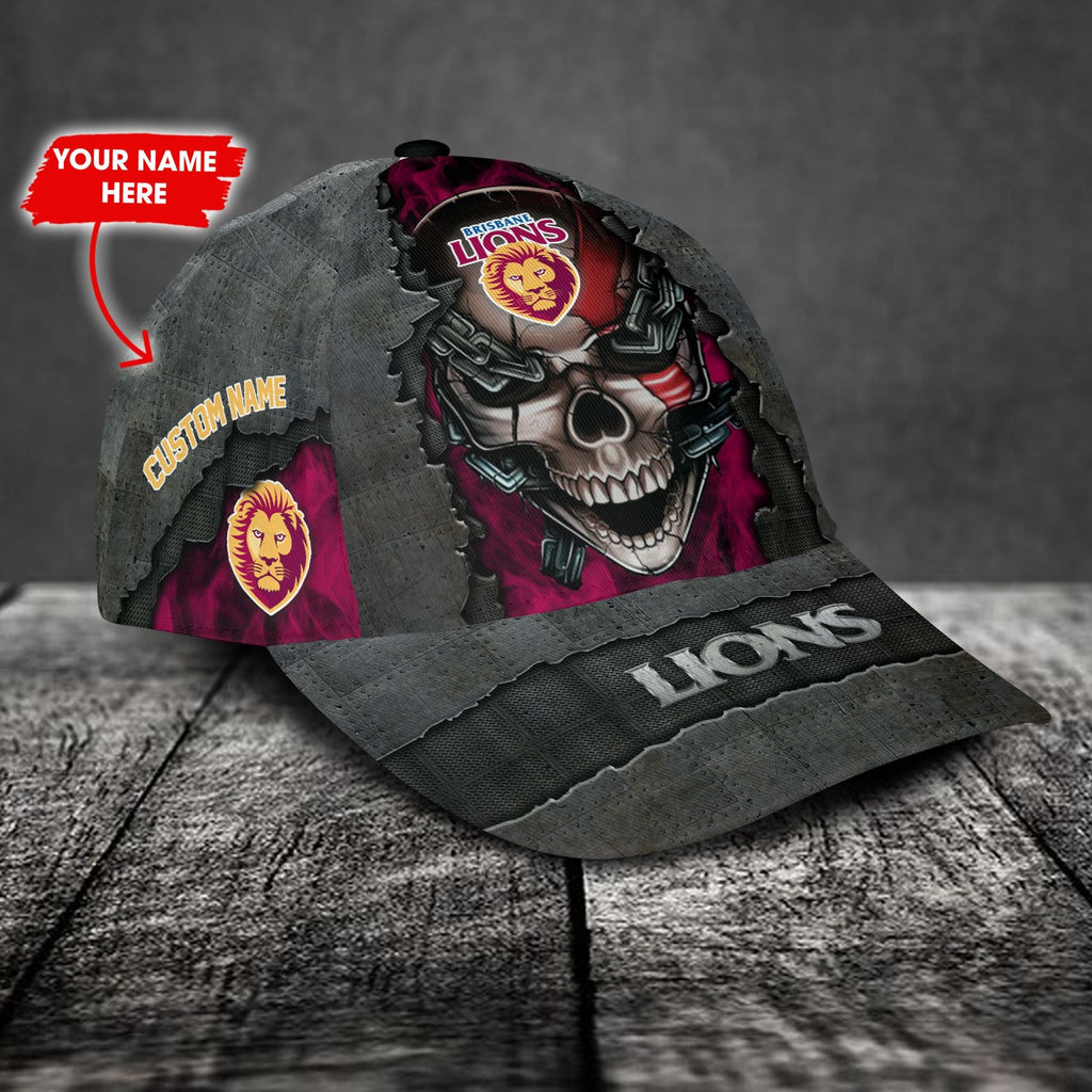brisbane-lions-football-club-3d-metal-skull-personalized-classic-cap-02