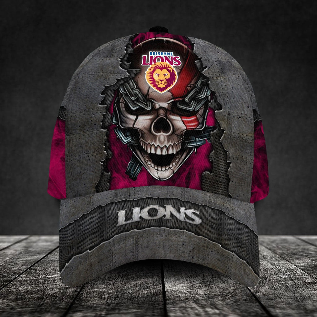 brisbane-lions-football-club-3d-metal-skull-personalized-classic-cap-02