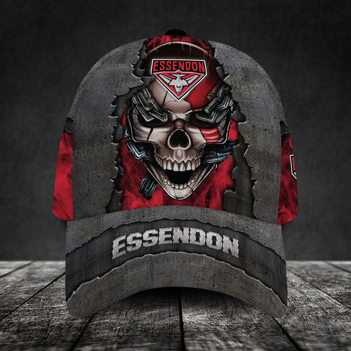 essendon-football-club-3d-metal-skull-personalized-classic-cap-02