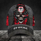 st-kilda-football-club-3d-metal-skull-personalized-classic-cap-02
