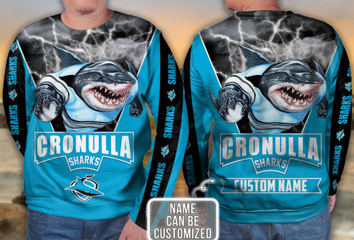 personalized-cronulla-sutherland-sharks-3d-hoodie-nrl-3d-hoodie-mascot