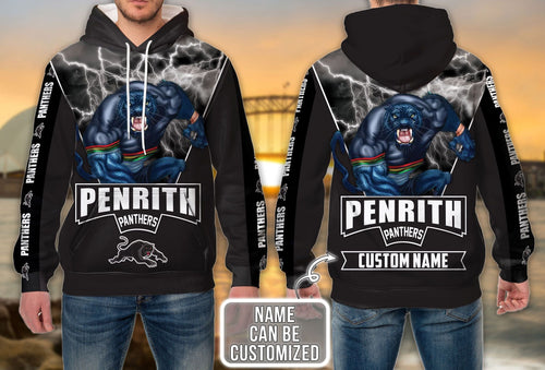 personalized-penrith-panthers-3d-hoodie-nrl-3d-hoodie-mascot