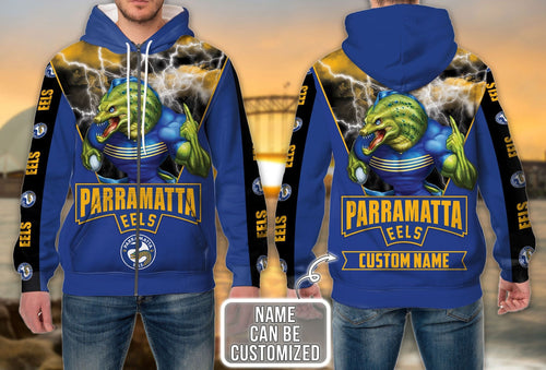 personalized-parramatta-eels-3d-hoodie-nrl-3d-hoodie-mascot