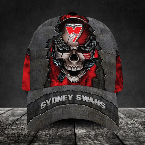 sydney-swans-3d-metal-skull-personalized-classic-cap-02