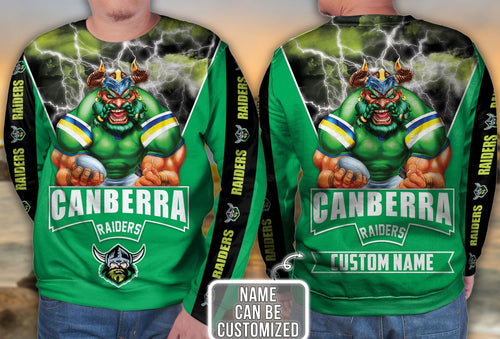 personalized-canberra-raiders-3d-hoodie-nrl-3d-hoodie-mascot