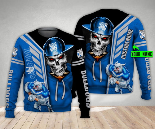 canterbury-bankstown-bulldogs-nrl-skull-cap-personalized-custom-3d-hoodie