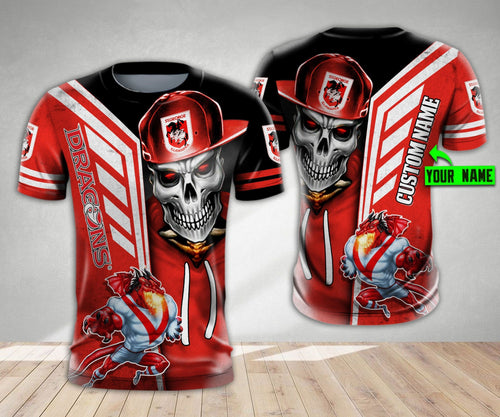 st-george-illawarra-dragons-nrl-skull-cap-personalized-custom-3d-hoodie
