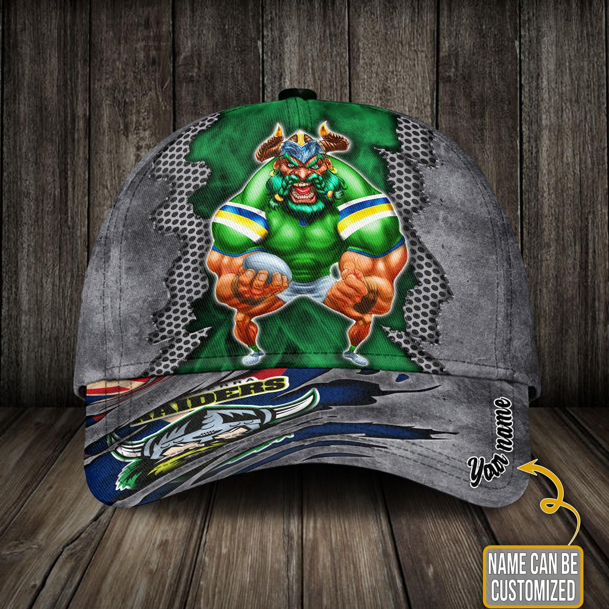 personalized-nrl-classic-cap-canberra-raiders-classic-cap-mascot