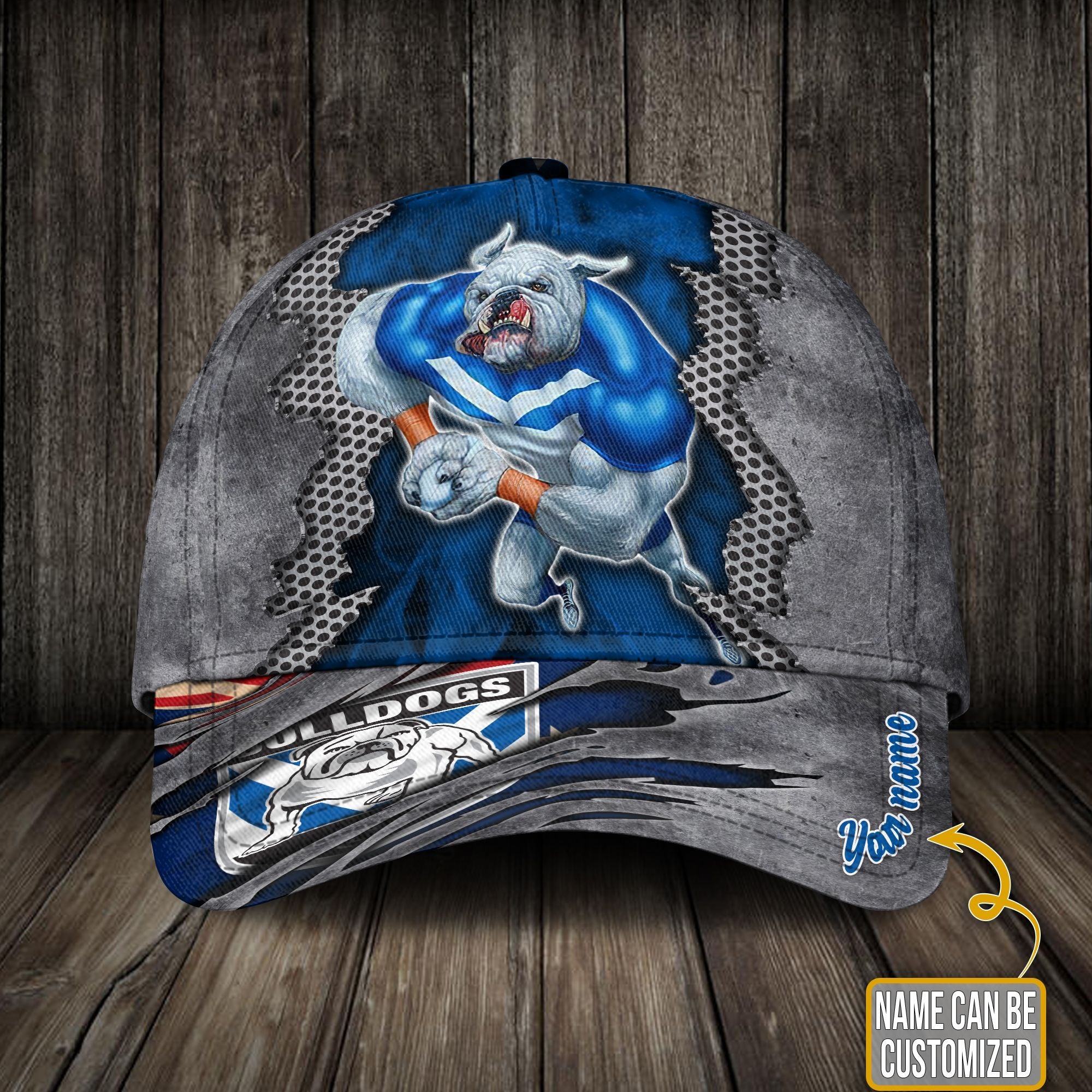 personalized-nrl-classic-cap-canterbury-bankstown-bulldogs-classic-cap-mascot