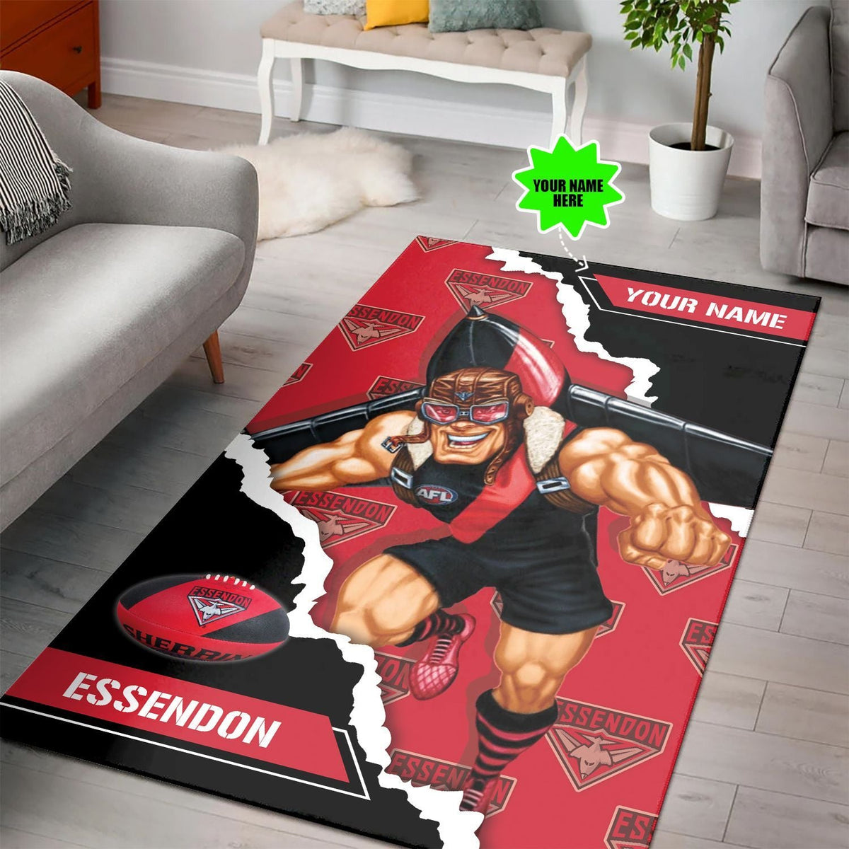 personalized-essendon-football-club-afl-mascot-edition-rug