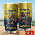 north-queensland-cowboys-3d-mascot-personalized-stainless-steel-tumbler