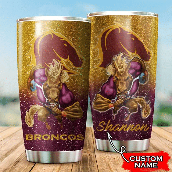 brisbane-broncos-3d-mascot-personalized-stainless-steel-tumbler