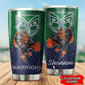 new-zealand-warriors-3d-mascot-personalized-stainless-steel-tumbler