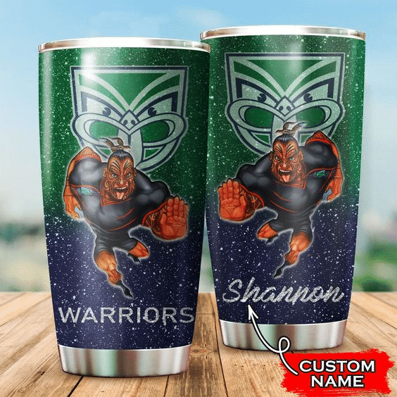 new-zealand-warriors-3d-mascot-personalized-stainless-steel-tumbler
