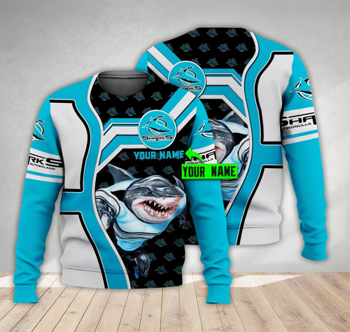 cronulla-sutherland-sharks-3d-nrl-mascot-personalized-hoodie-03