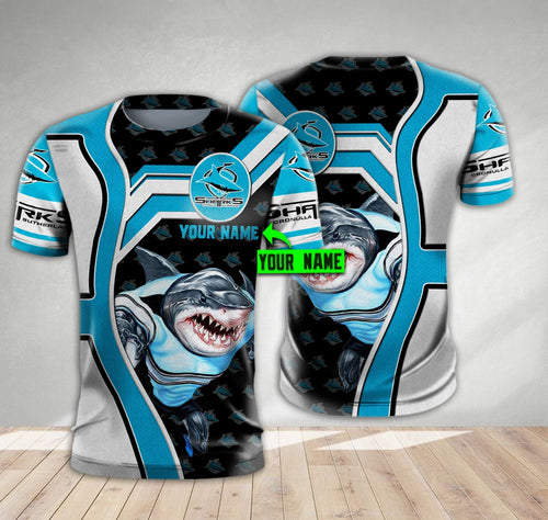 cronulla-sutherland-sharks-3d-nrl-mascot-personalized-hoodie-03