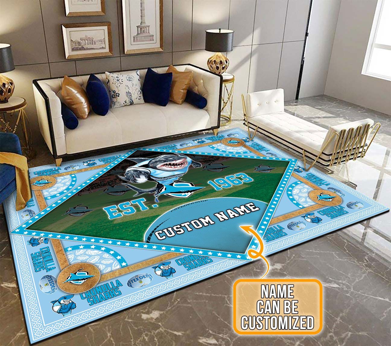 cronulla-sutherland-sharks-3d-nrl-personalized-pattern-rug-01
