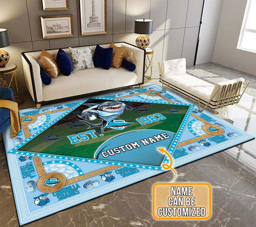 cronulla-sutherland-sharks-3d-nrl-personalized-pattern-rug-01