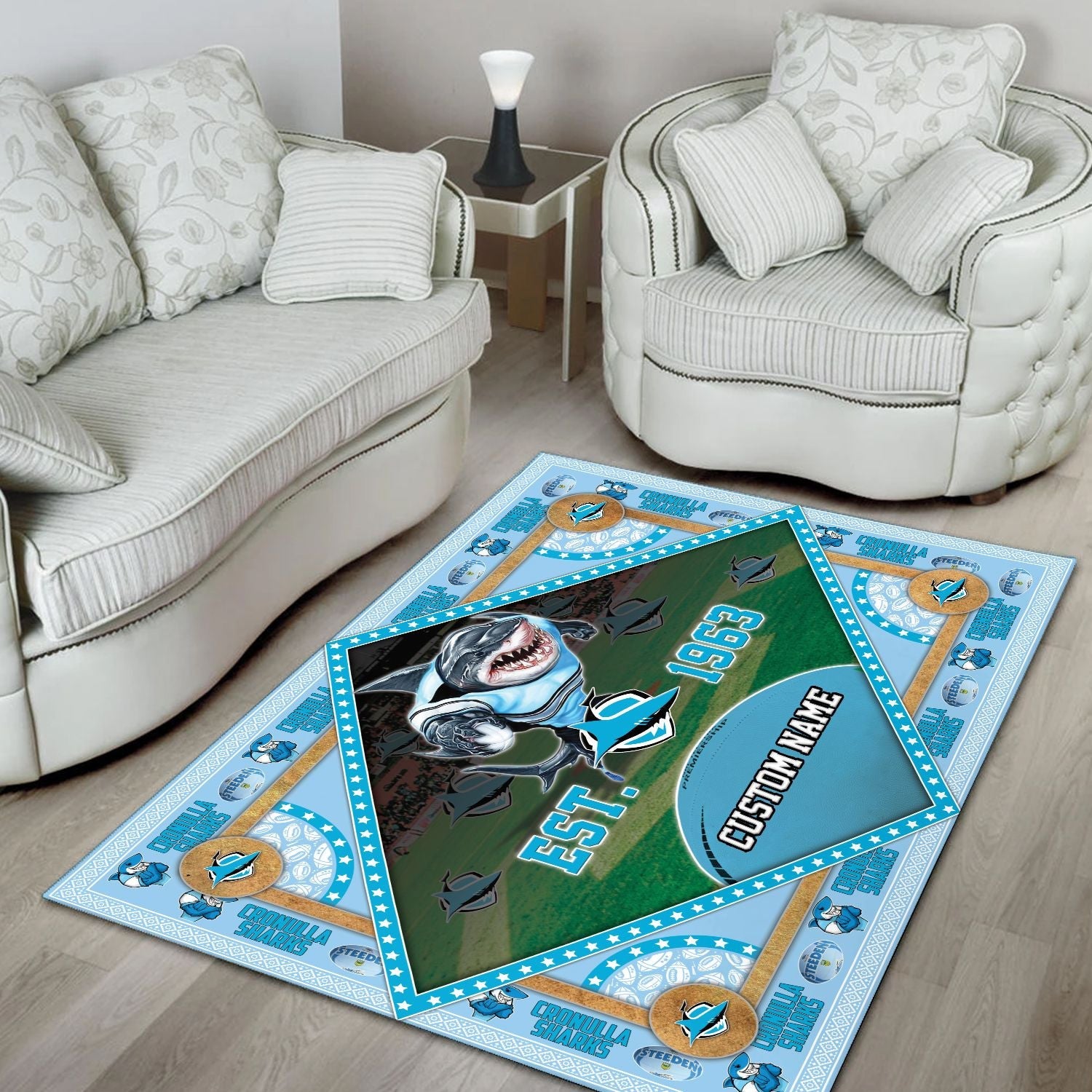 cronulla-sutherland-sharks-3d-nrl-personalized-pattern-rug-01