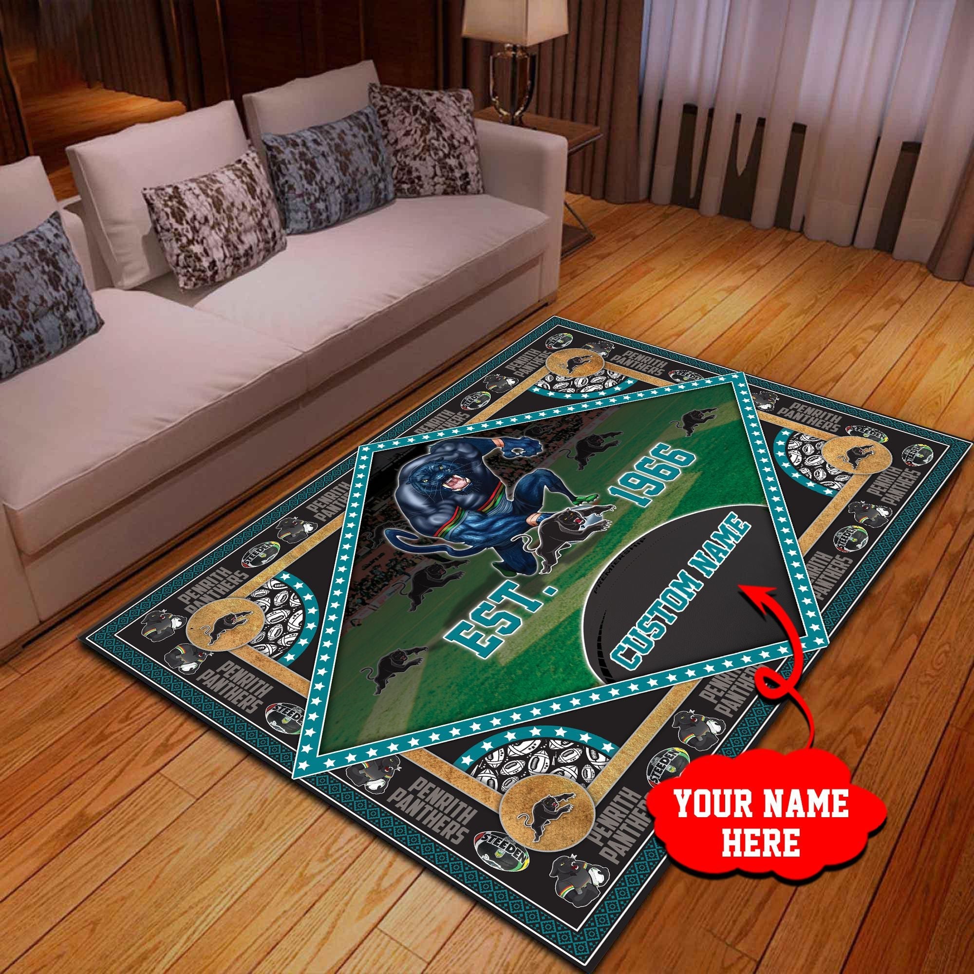penrith-panthers-3d-nrl-personalized-pattern-rug-01