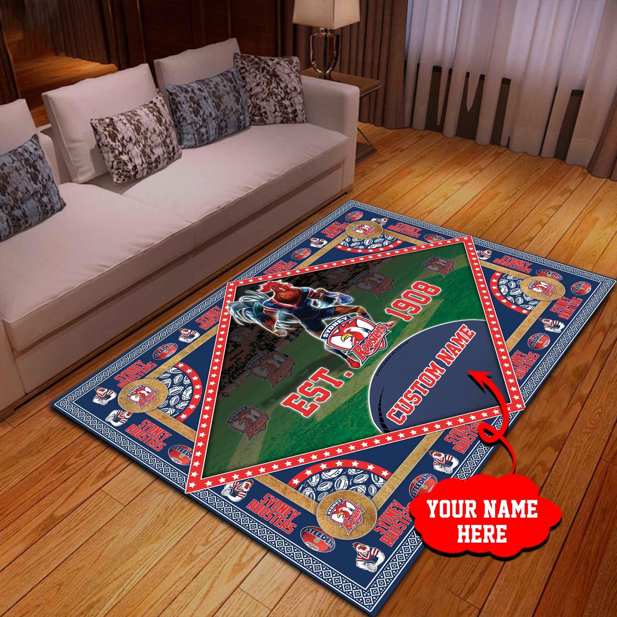 sydney-roosters-3d-nrl-personalized-pattern-rug-01