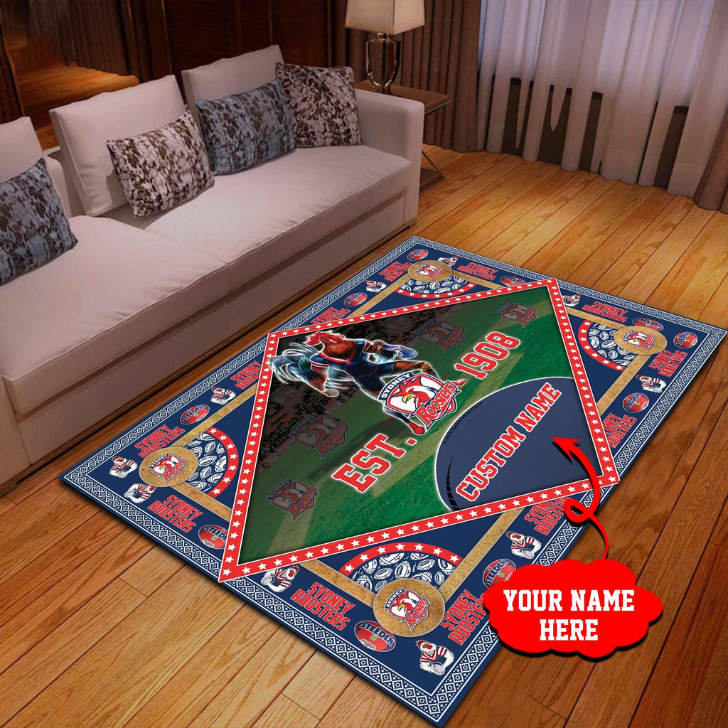 sydney-roosters-3d-nrl-personalized-pattern-rug-01