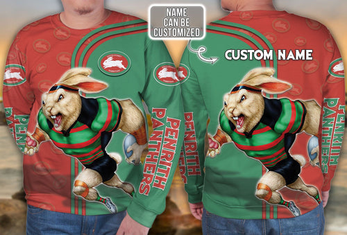 south-sydney-rabbitohs-nrl-personalized-custom-3d-hoodie