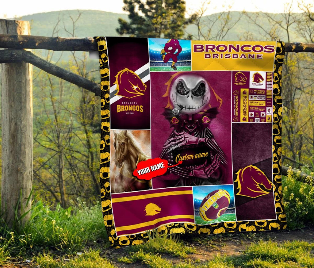 brisbane-broncos-quilt-blanket-nrl-quilt-blanket-personalized-jack-skellington